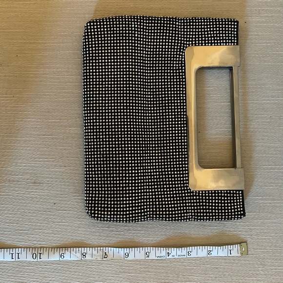 Cute Black Rhinestone Clutch - Picture 4 of 4